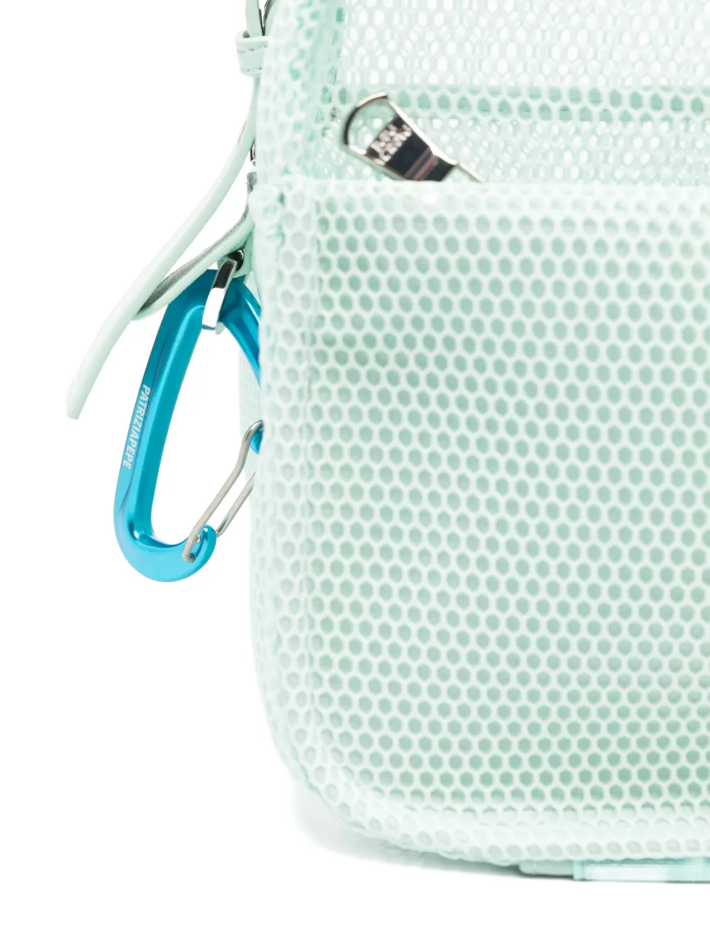 Patrizia Pepe In My Space grote mesh schoudertas Groen