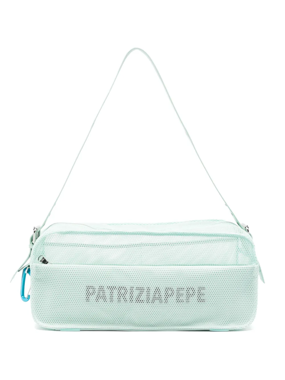 Patrizia Pepe large In My Space mesh shoulder bag - Verde