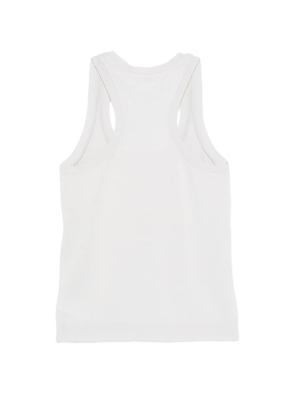 Patrizia Pepe Racerback jersey tanktop Grijs