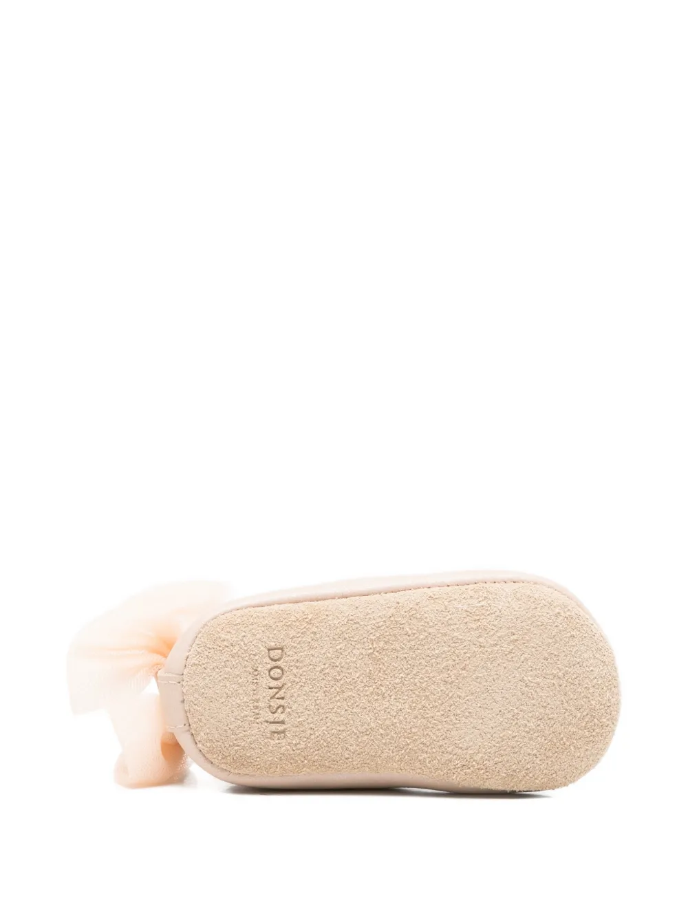 Donsje bow ballerina shoes Roze