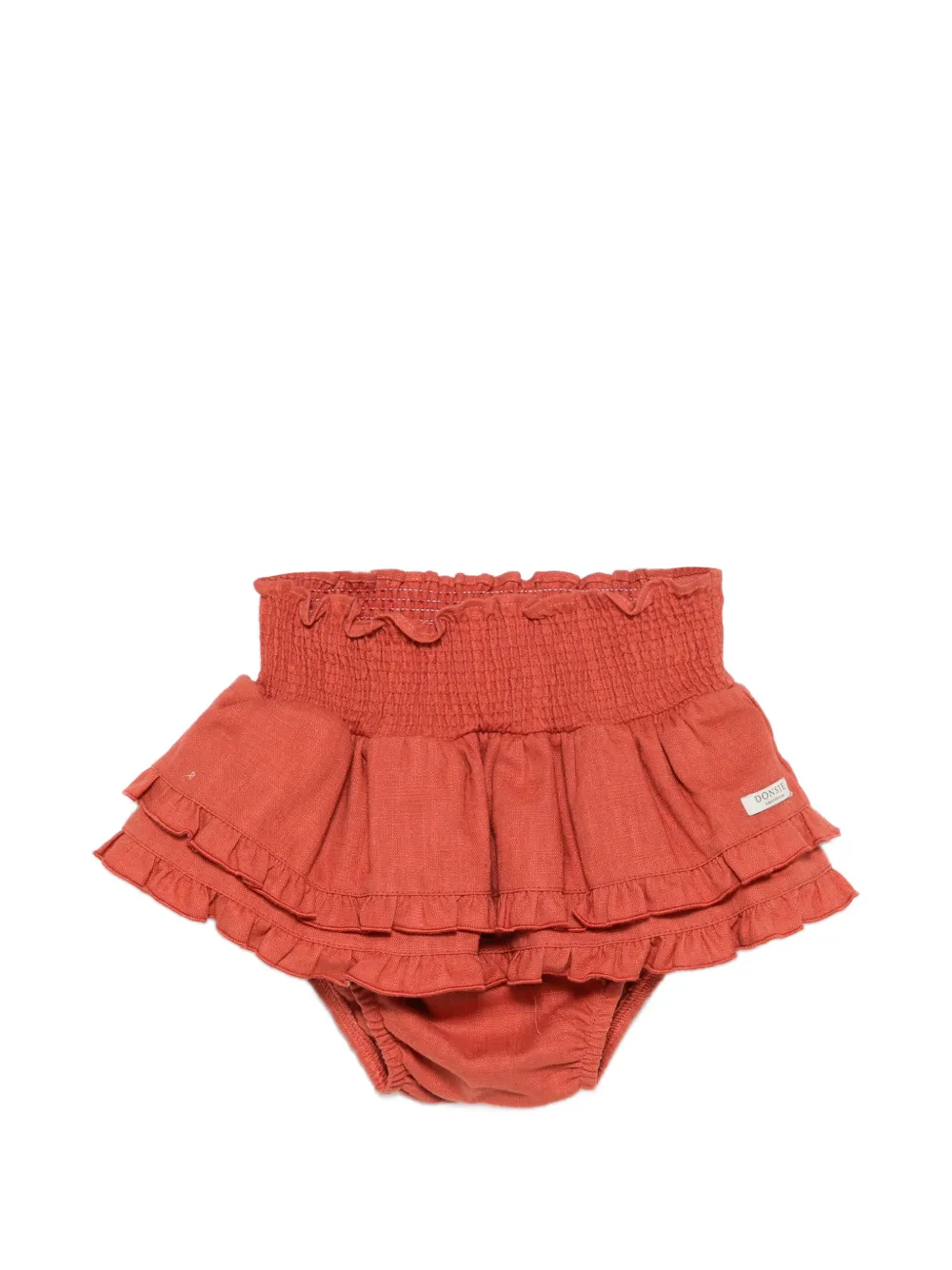 Donsje ruffled shorts - Arancione