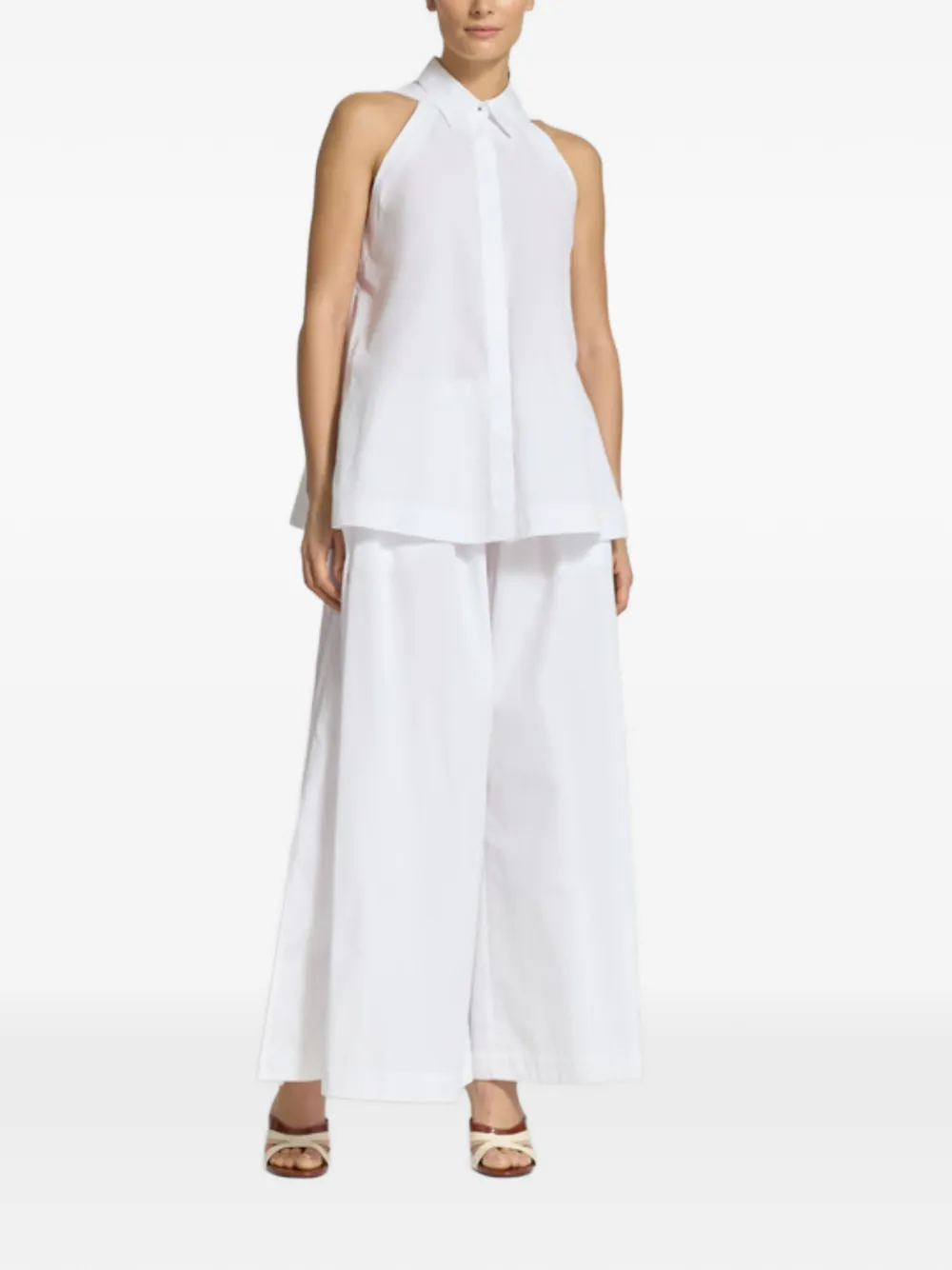 Boss Collar Becola Blouse - White 