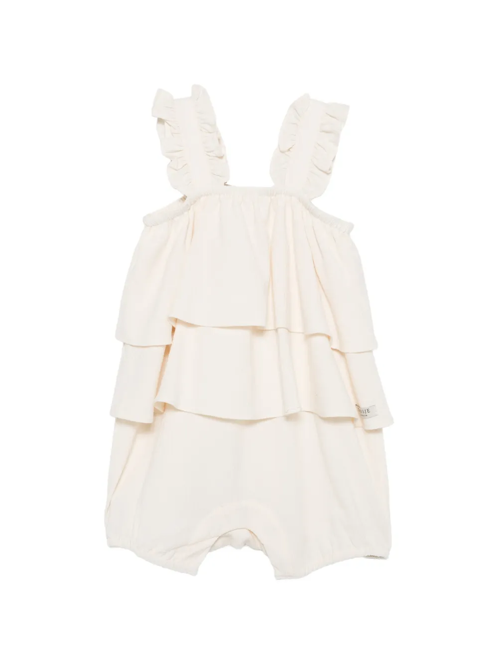 Donsje ruffled tiered babywear - Toni neutri