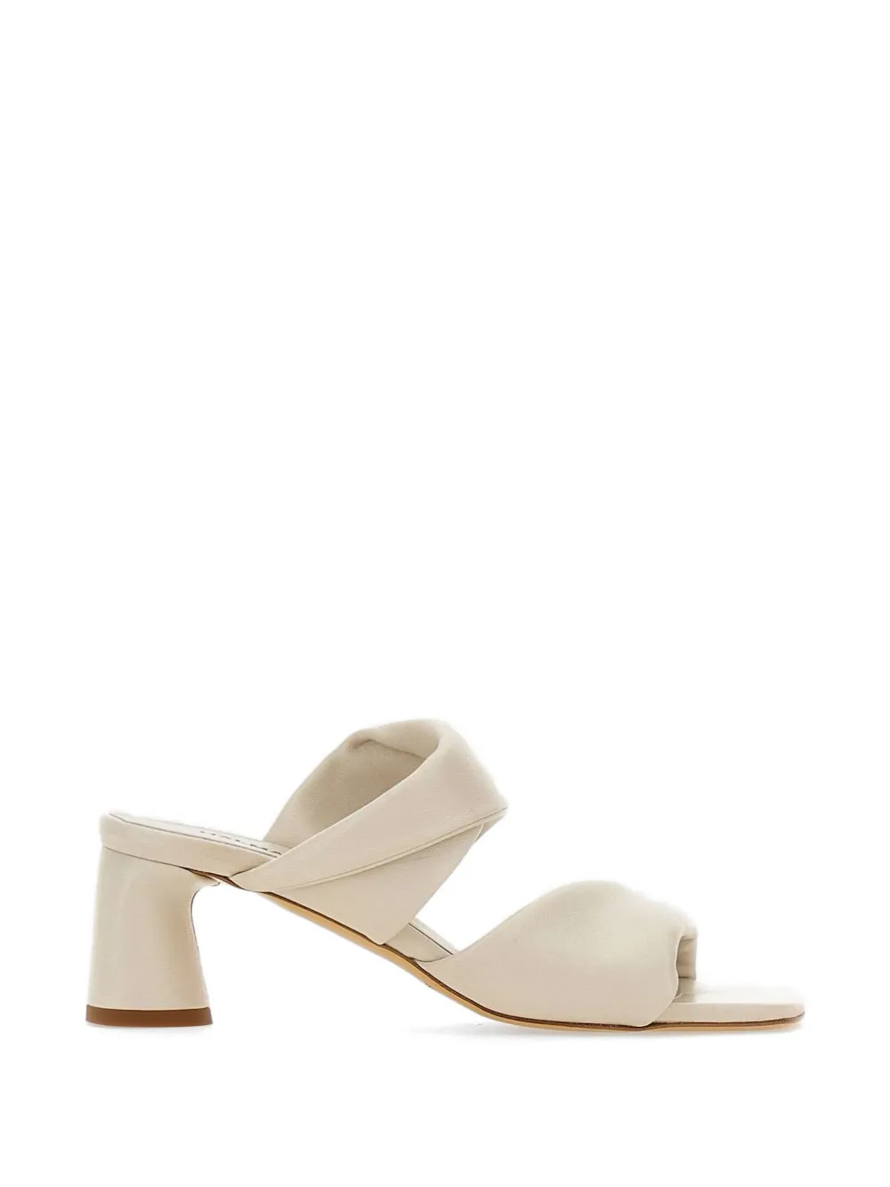 Halmanera Dally folded strap sandals Wit