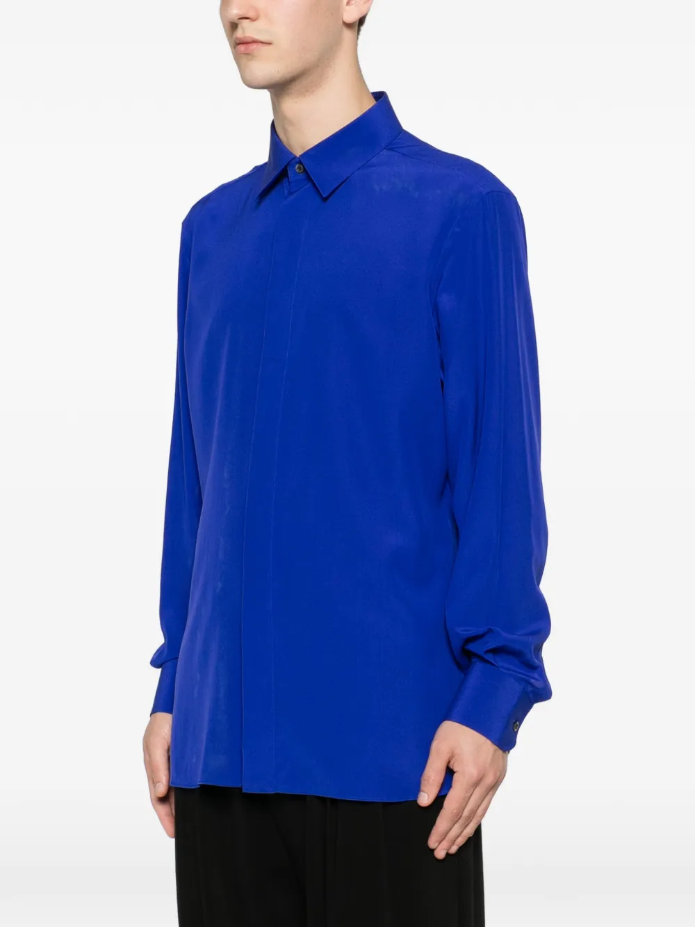 TOM FORD Overhemd met lange mouwen Blauw