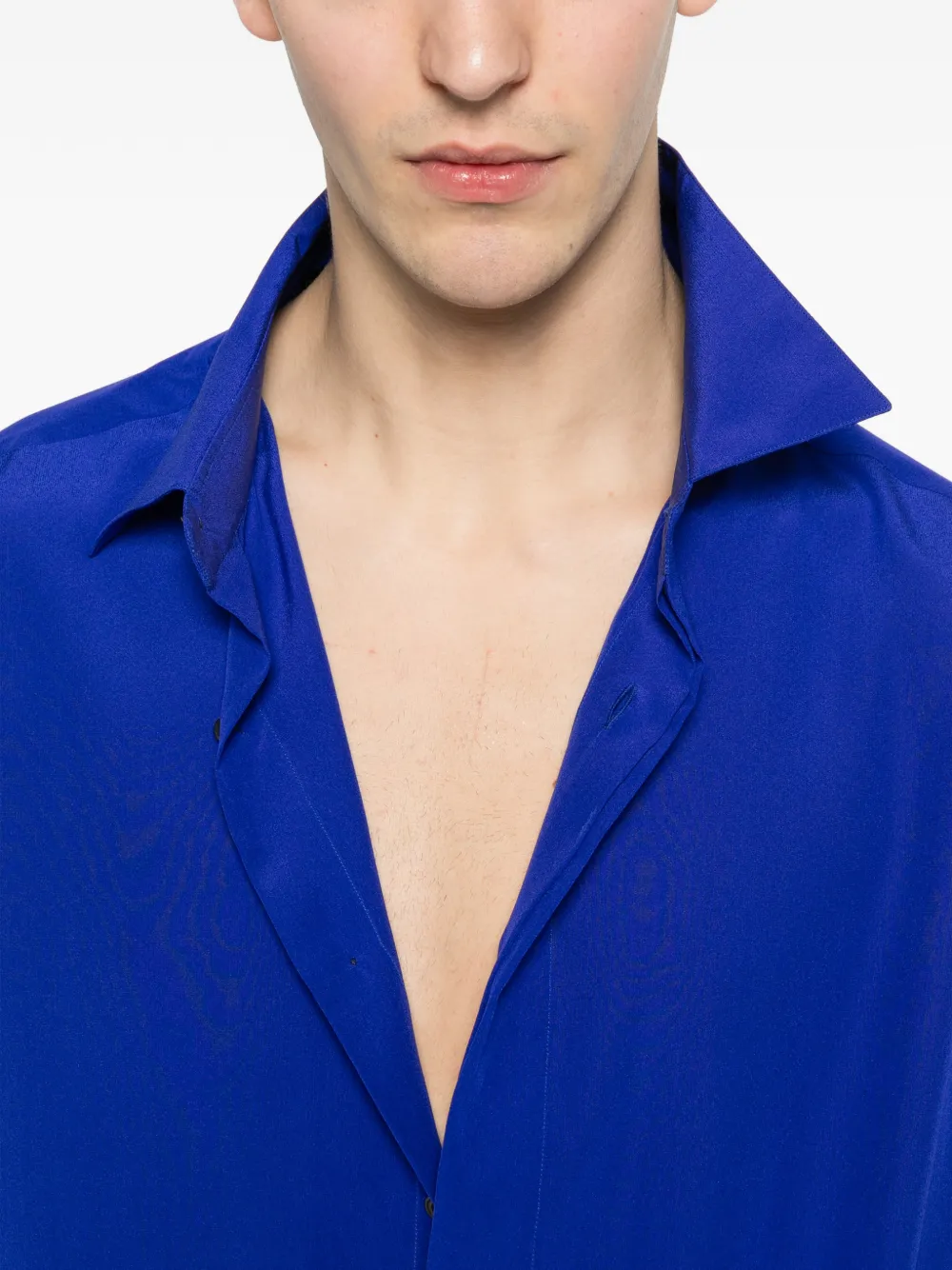 TOM FORD Overhemd met lange mouwen Blauw