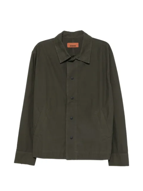 Missoni chevron-collar overshirt