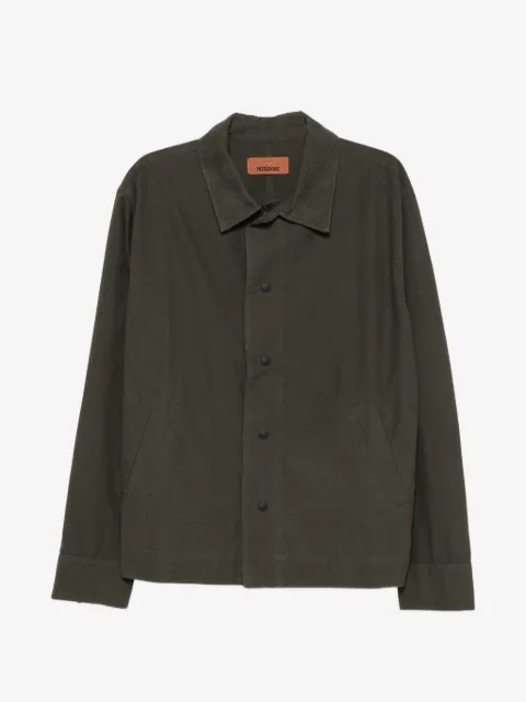 Missoni chevron-collar overshirt