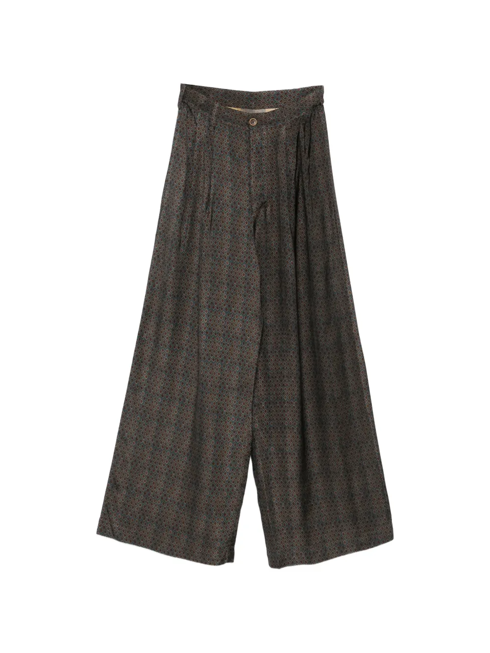 Uma Wang Paella wide-leg trousers - Marrone