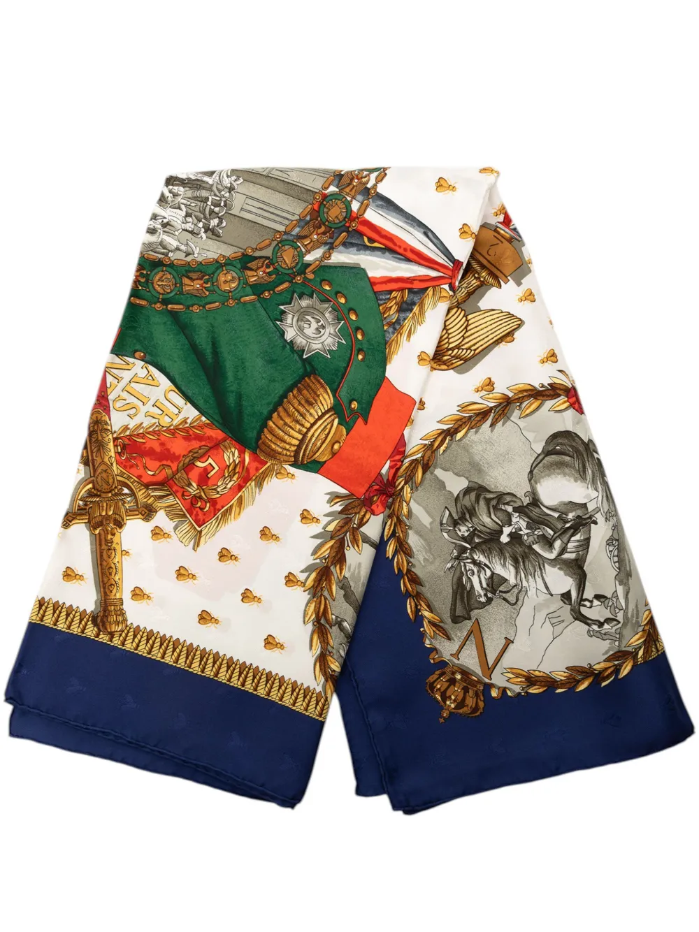 Hermès Pre-Owned 2000-2020 Napoleon Silk Scarf 90 scarves - Multicolore