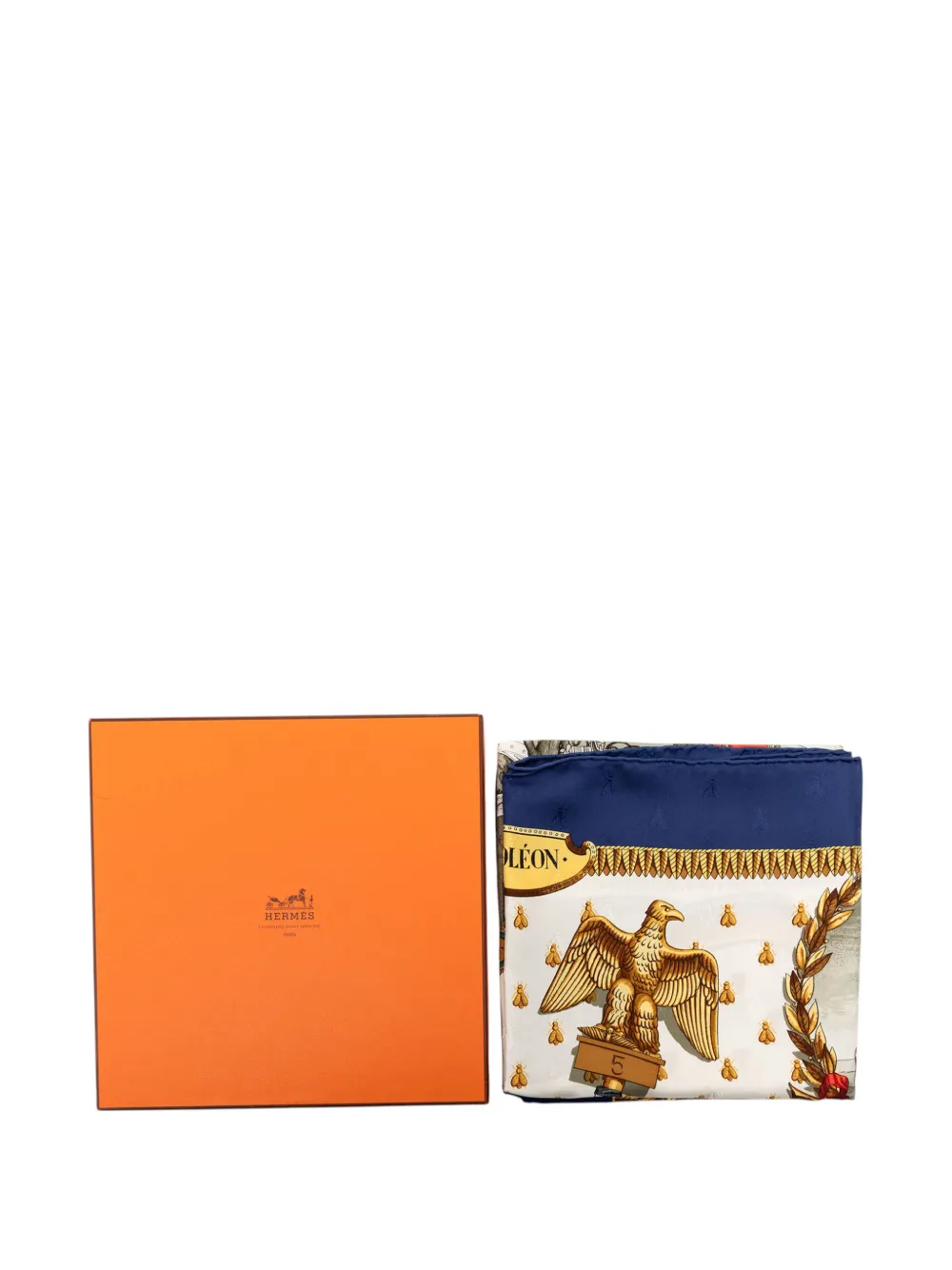 Hermès Pre-Owned 2000-2020 ナポレオン 90 シルクスカーフ | マルチ