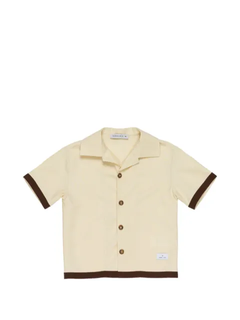Manuel Ritz Kids logo-patch shirt