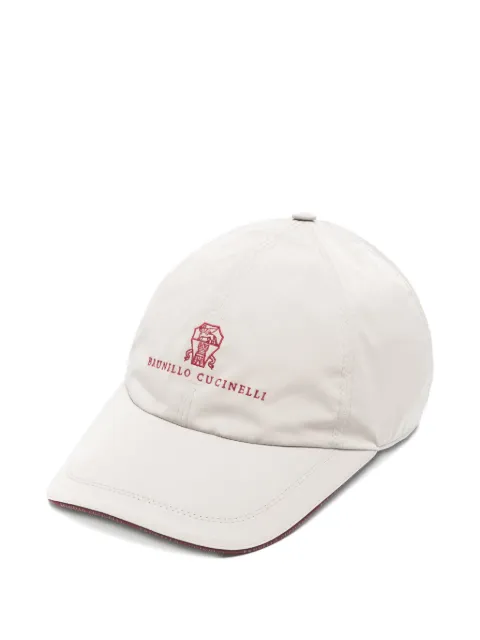 Brunello Cucinelli Cappello da baseball con logo
