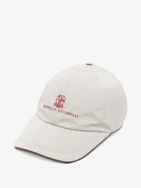Brunello Cucinelli logo-embroidered baseball cap