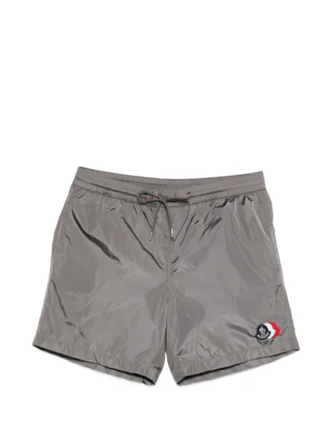 Moncler Mare drawstring logo-patch swim shorts