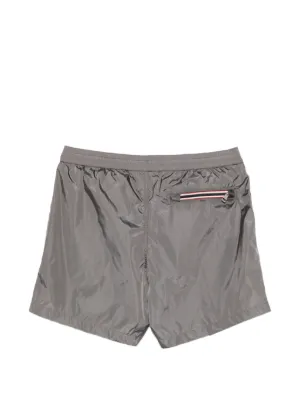 logo-patch swim shorts 3