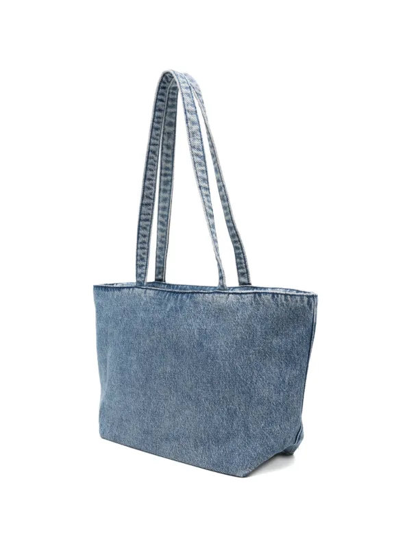 Alexander Wang Punch ロゴ ショルダーバッグ | ブルー | FARFETCH JP