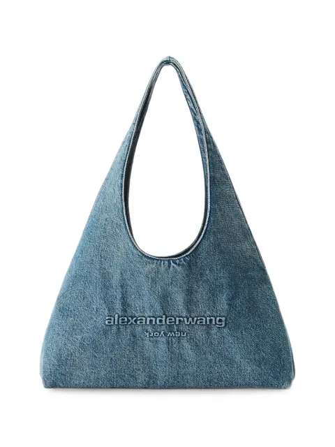 Alexander Wang Pike denim medium shoulder bag