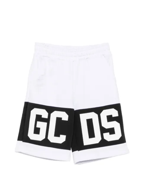 Gcds Kids logo elasticated-waistand shorts