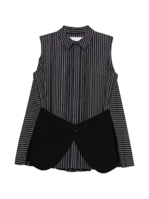 sacai ノースリーブ タンクトップ size 1 sacai(サカイ) タンクトップ(レディース) - ブランド通販のBUYMA