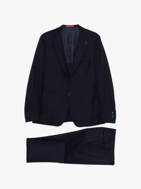 Isaia traje con botones