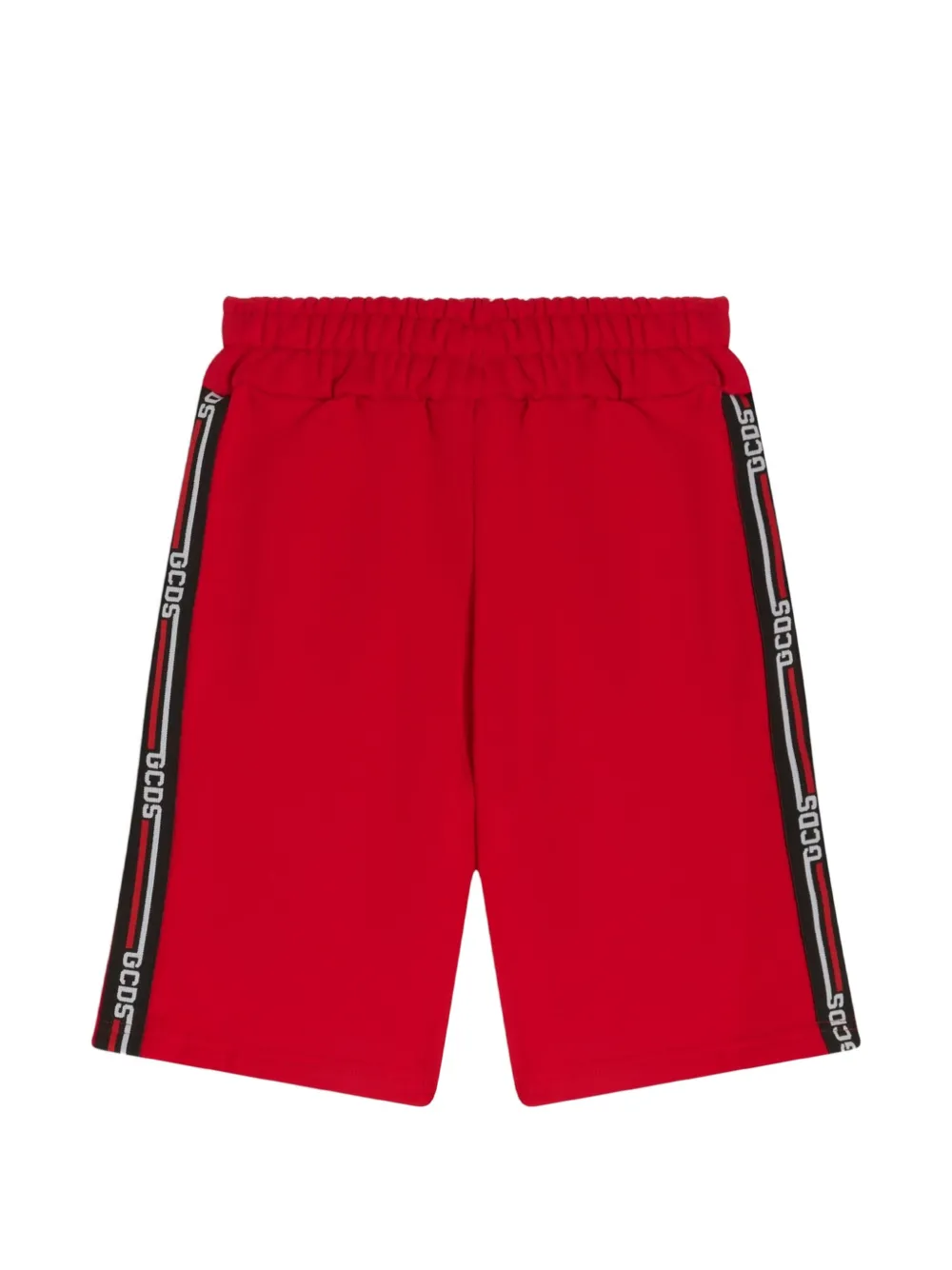 Gcds Kids side stripe shorts - Red