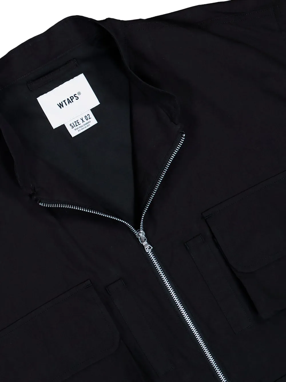  Wtaps Modular 01 Cotton Jacket - Black 
