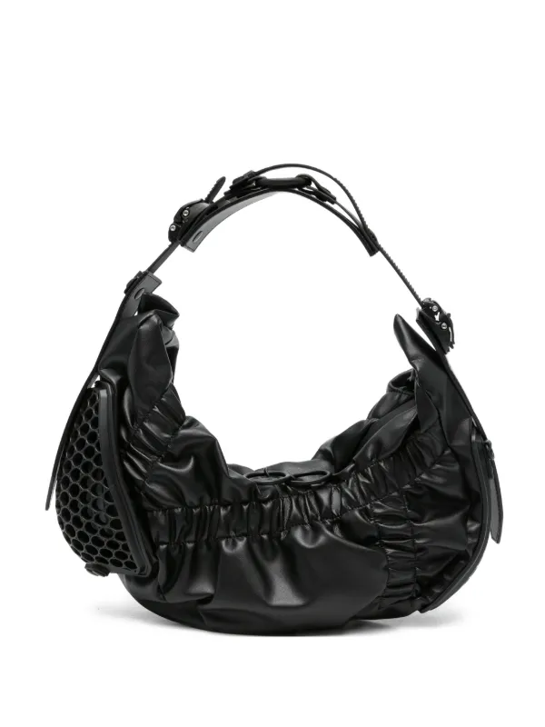 Junya Watanabe X Innerraum Gathered-detail Shoulder Bag in Black