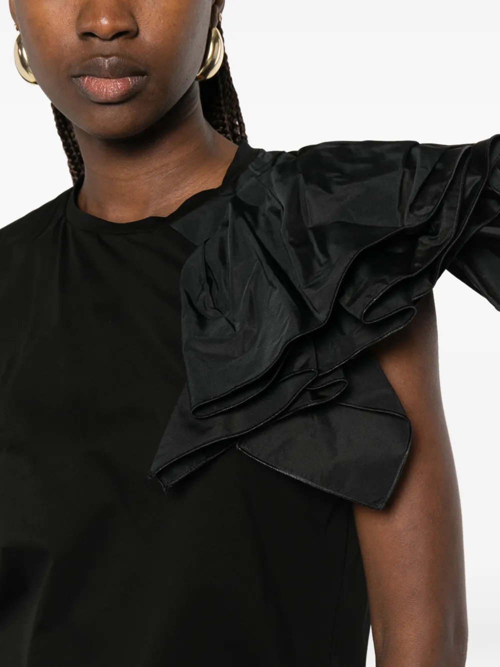 Max Mara Mouwloze top Zwart