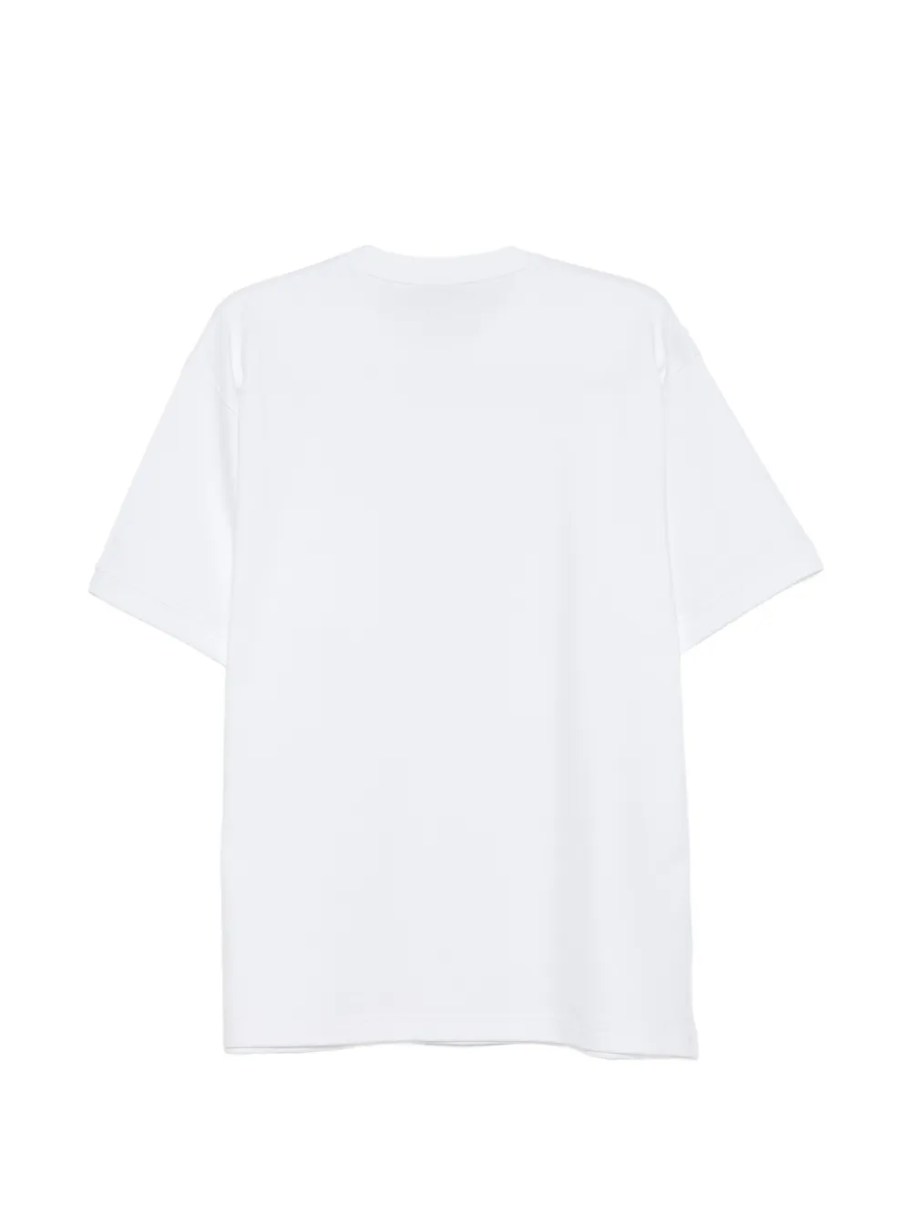 Gucci T-shirt met geborduurde horsebit Wit