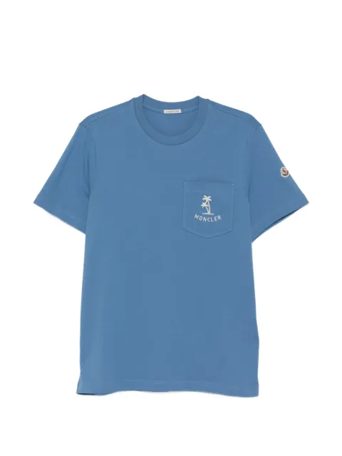Moncler pocket palm T-shirt