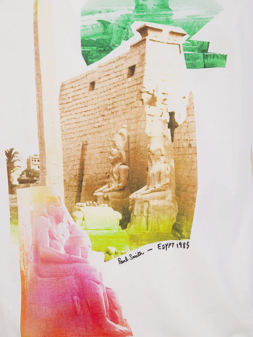 Paul Smith T-shirt met grafische print Beige