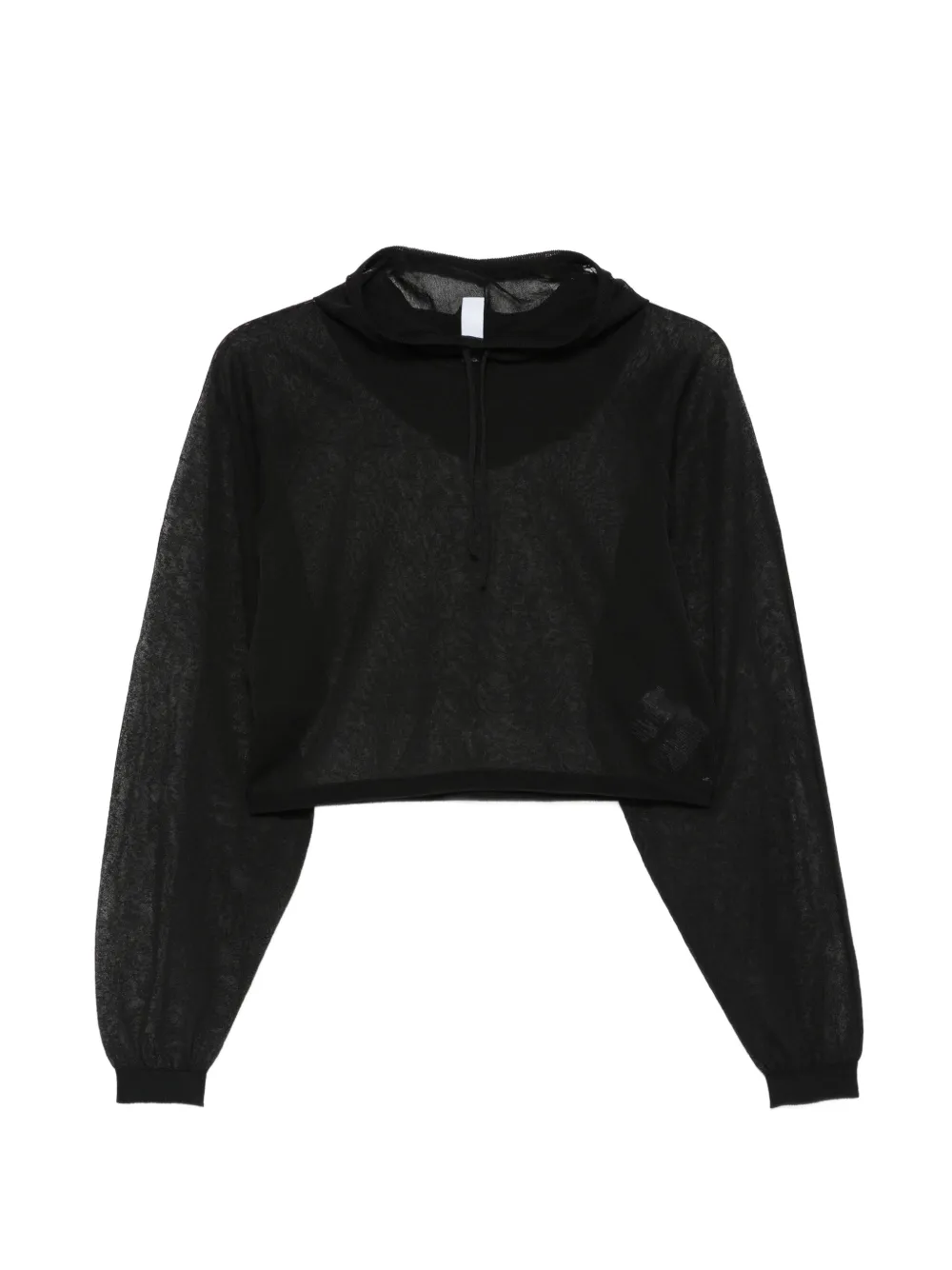 CFCL knitted hoodie - Schwarz
