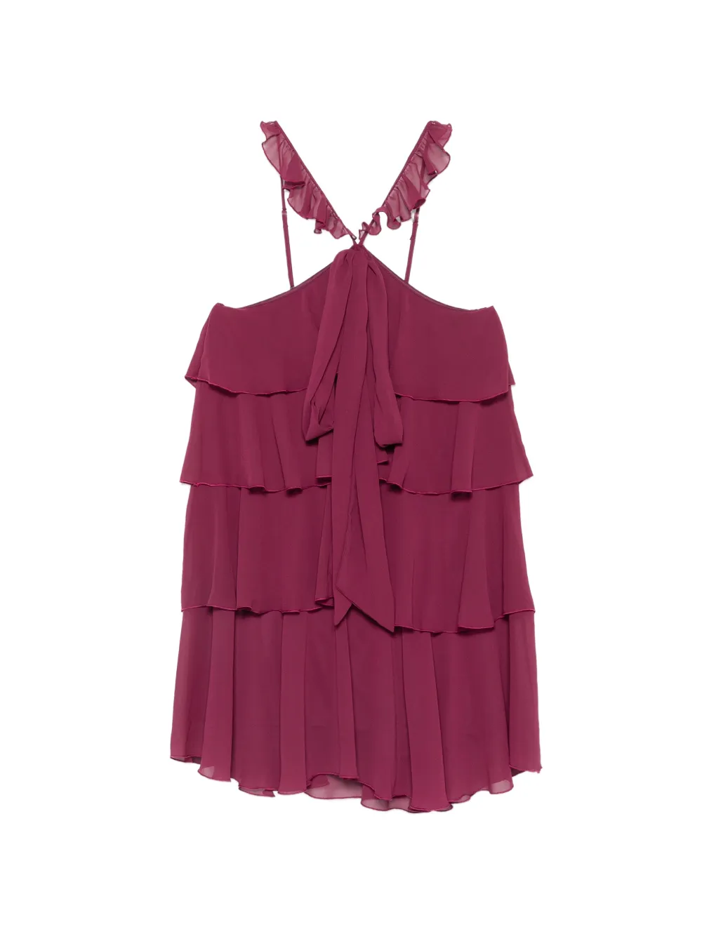 Aniye By ruffled tiered mini dress - Viola