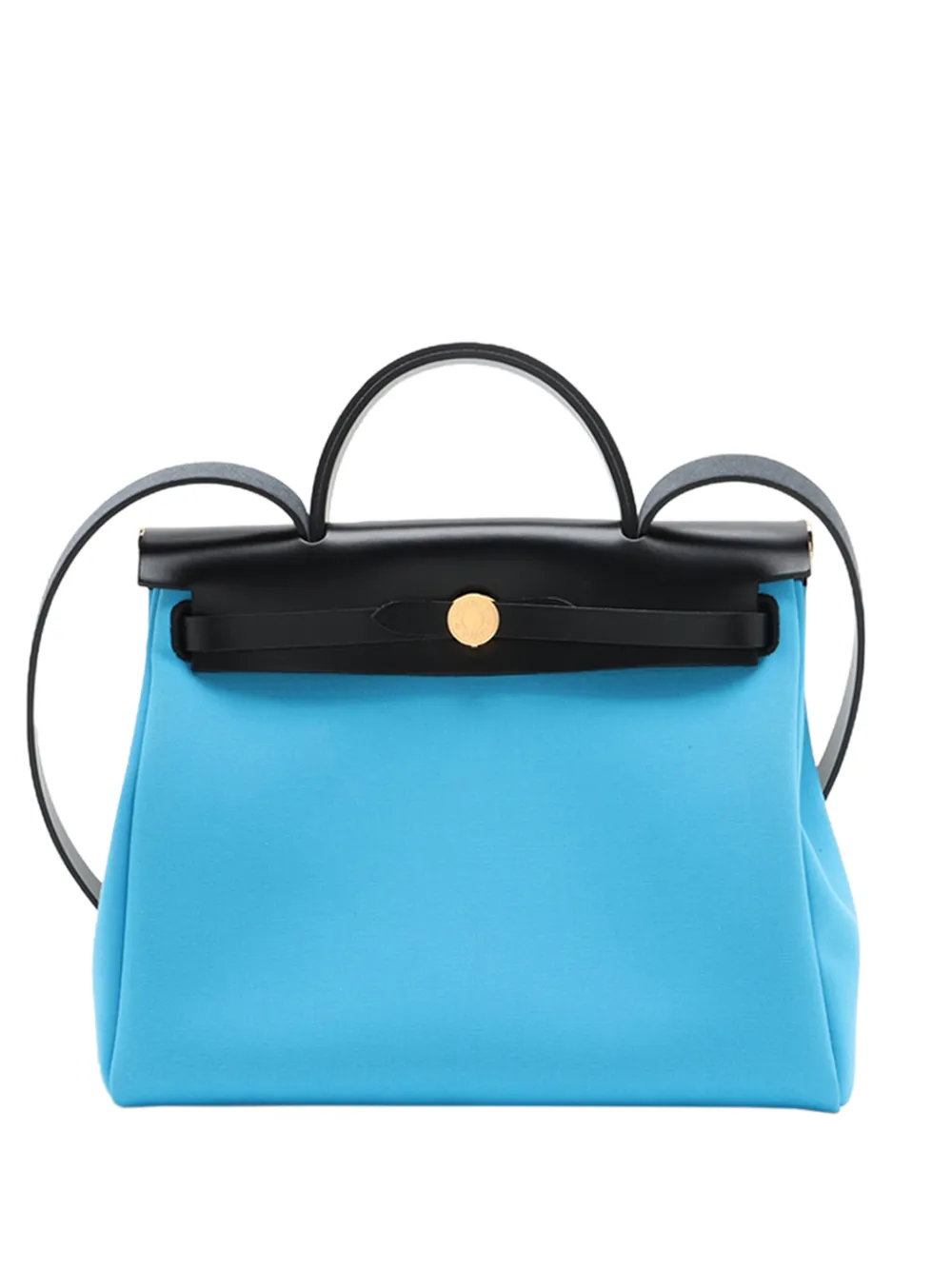 Hermès Pre-Owned 2024 Toile Herbag Zip 31 satchel - Nero