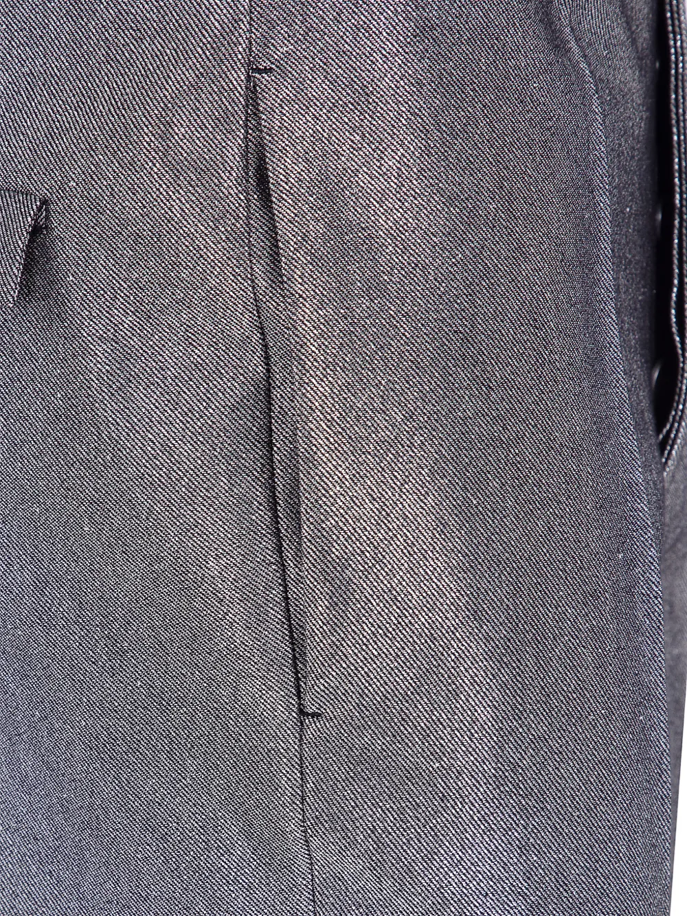 SAPIO Geplooide jeans met metallic afwerking Zilver