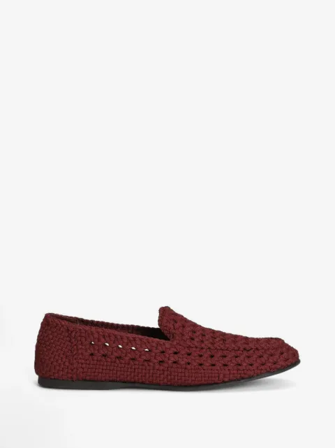 Dolce & Gabbana slippers in woven fabric