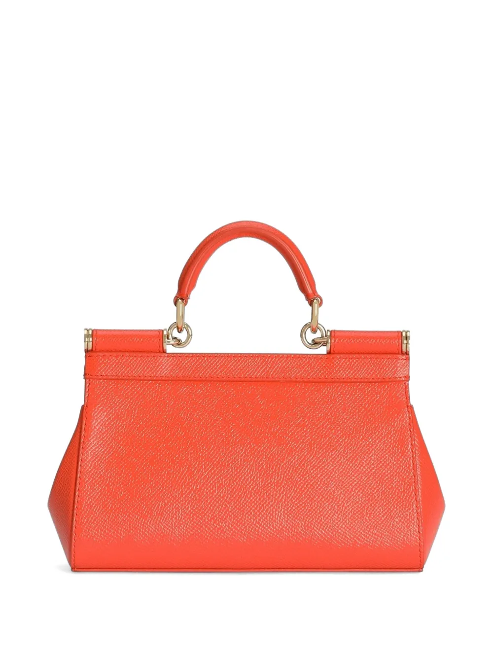 Dolce & Gabbana Kleine Sicily handtas van kalfsleer Oranje