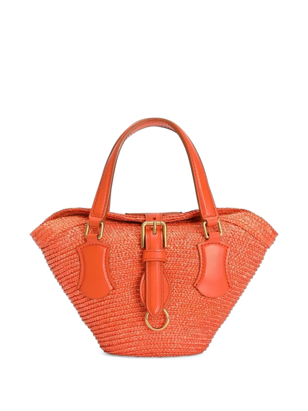 Dolce & Gabbana raffia Coffa Capri tote bag - Orange