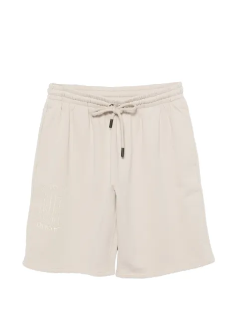 Off-White logo-print drawstring shorts
