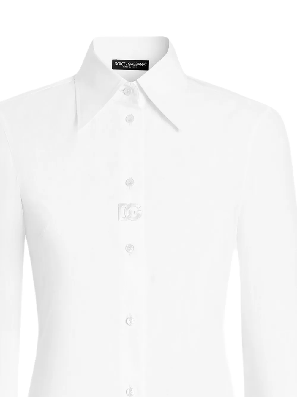 Dolce & Gabbana Popeline blouse Wit