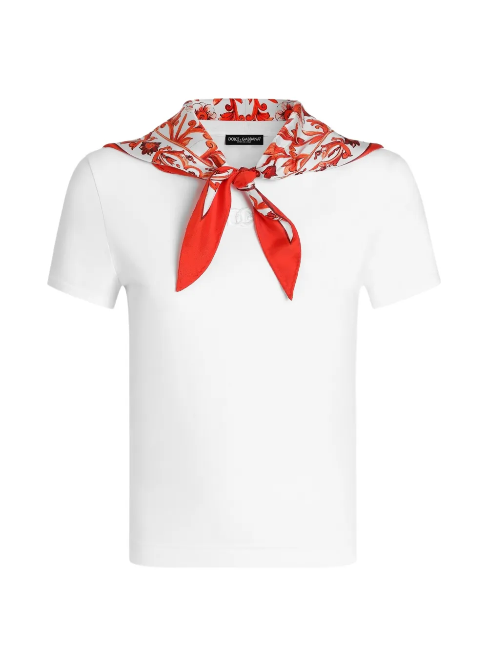 Dolce & Gabbana Jersey T-shirt In White