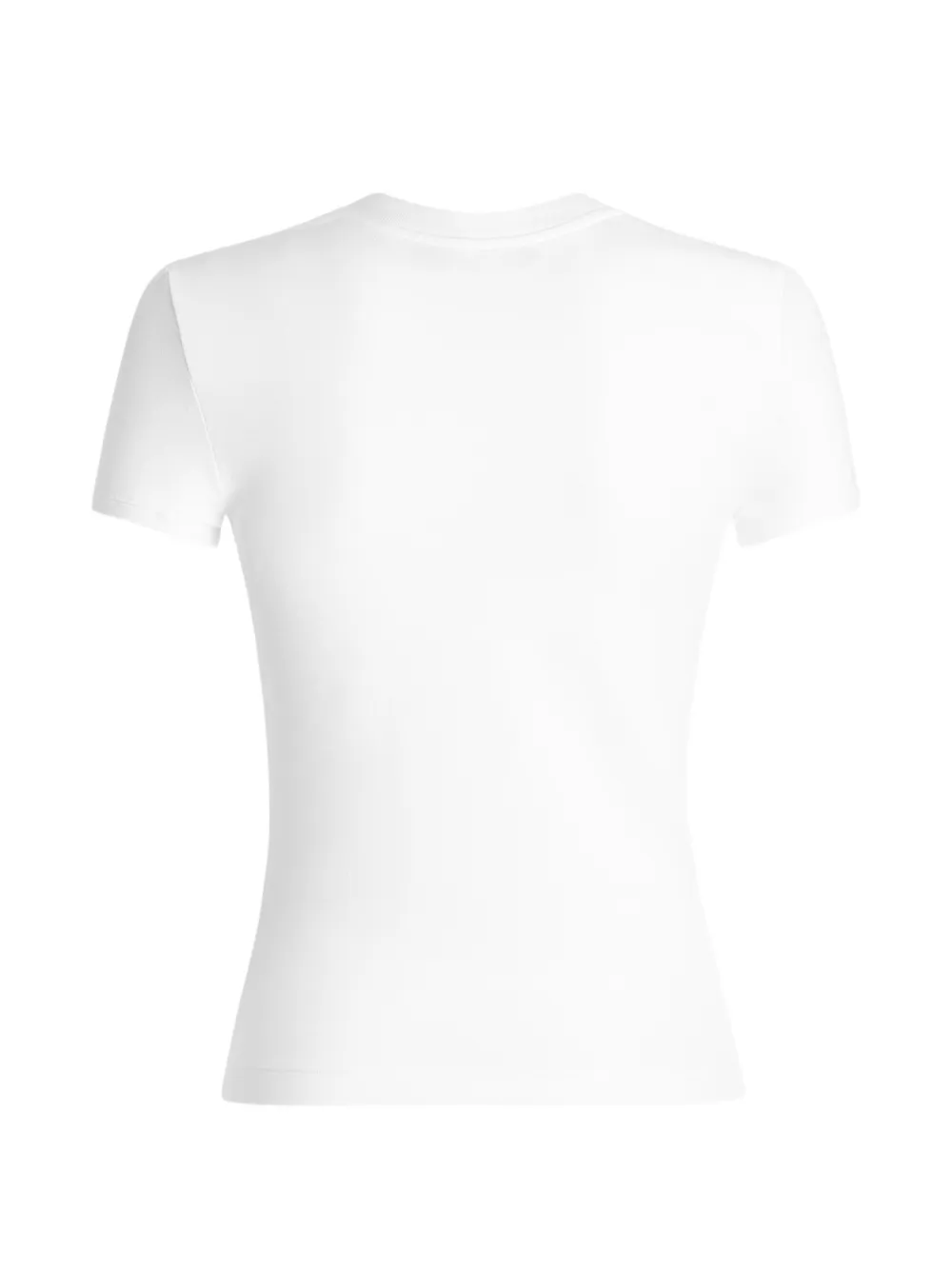 Dolce & Gabbana Jersey T-shirt met DG-borduurwerk Wit