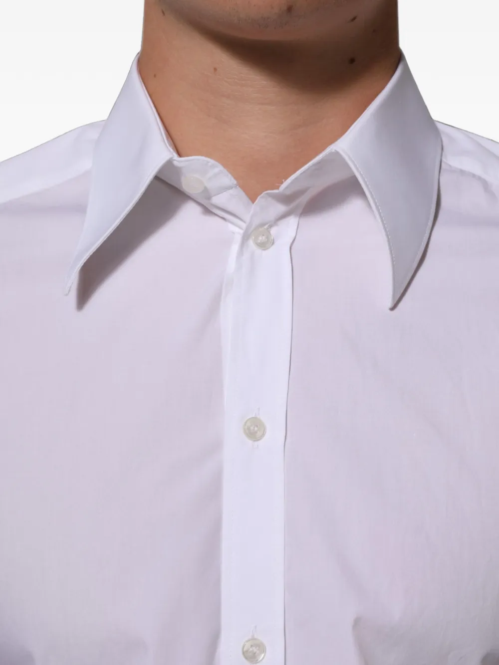 Dolce & Gabbana Martini katoenen overhemd Wit