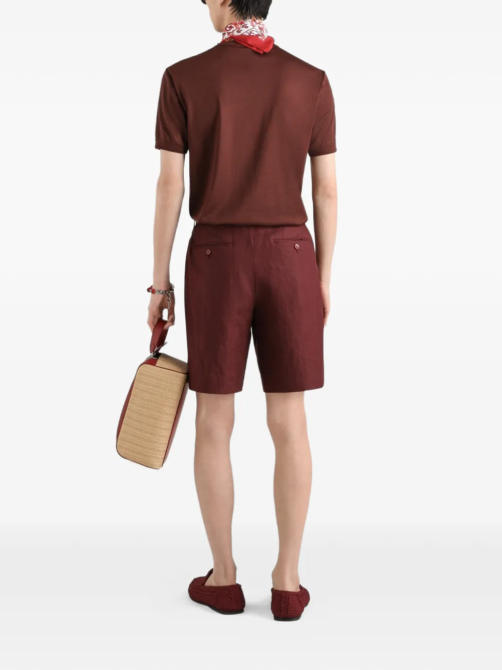 Dolce & Gabbana T-shirt met ronde hals Rood