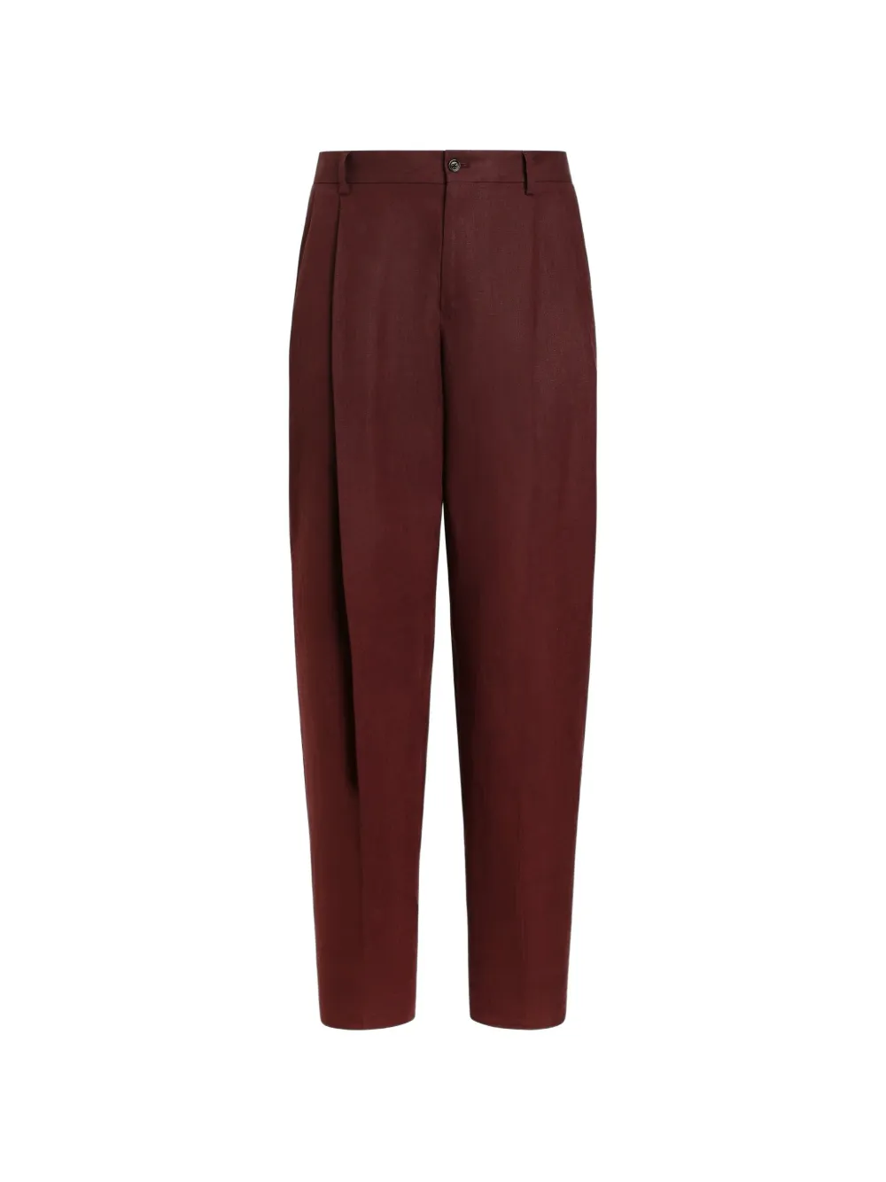 Dolce & Gabbana Pantaloni in lino - Rosso