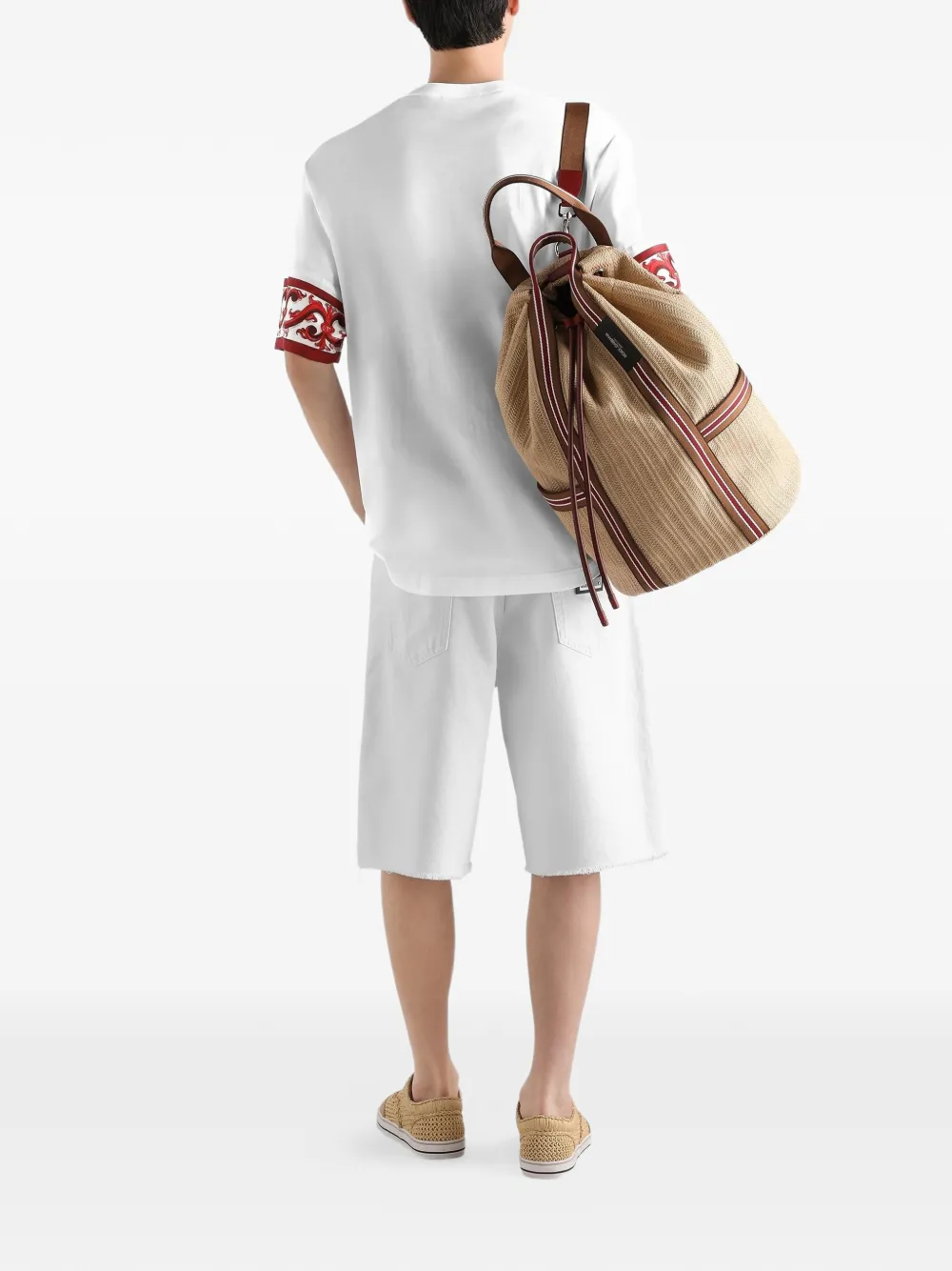 Dolce & Gabbana Denim bermuda shorts Wit