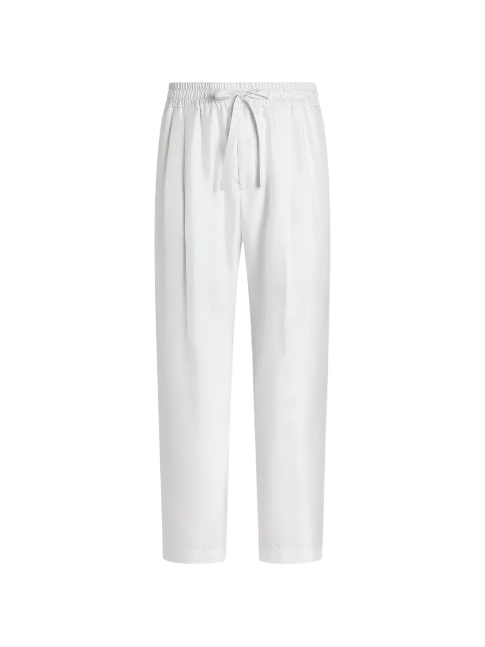 Dolce & Gabbana Joggers in twill di seta - Bianco