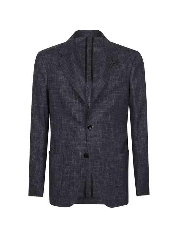 Lardini シングルジャケット | ブルー | FARFETCH JP