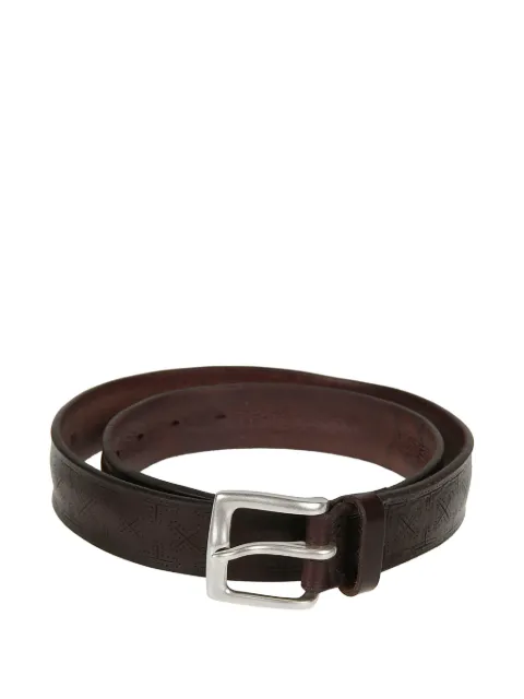 Orciani embossed leather belt